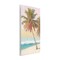 Stupell Industries Pastel Gradient Beach Scene Wall Plaque Design by Amber Sterling